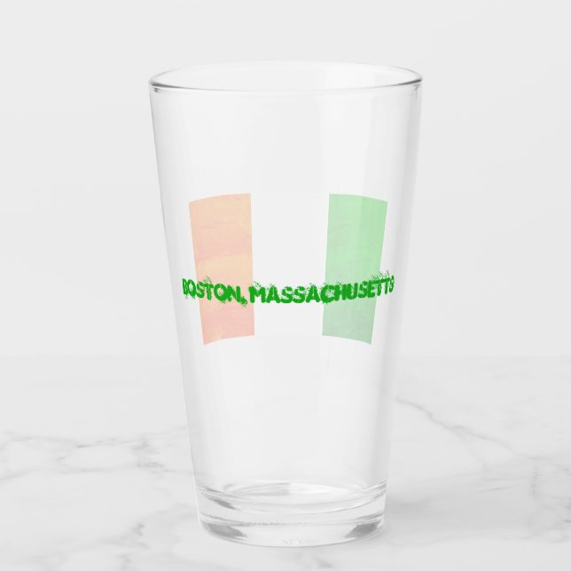 Verre Conception de drapeau - Vibrations irlandaises de  (Devant)