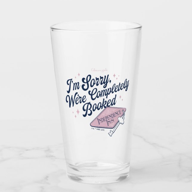 Verre Conception de Gilmore Girls complètement réservée (Devant)