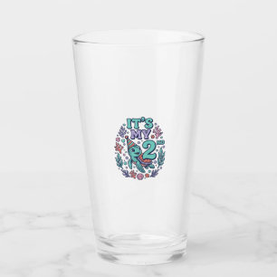 Verre Conception de gravure vintage tortue de mer 2e ann