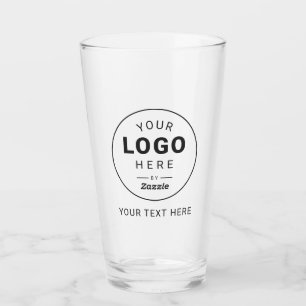 Verre Conception de logo d'entreprise personnalisé
