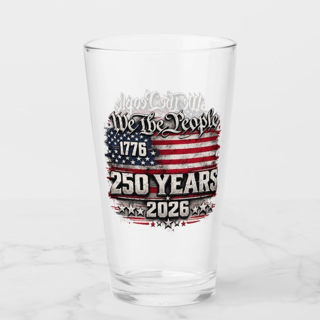 Verre Conception pour le 250e anniversaire de « Nous, le (Devant)