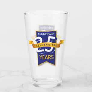 Verre Conception pour le 25e anniversaire