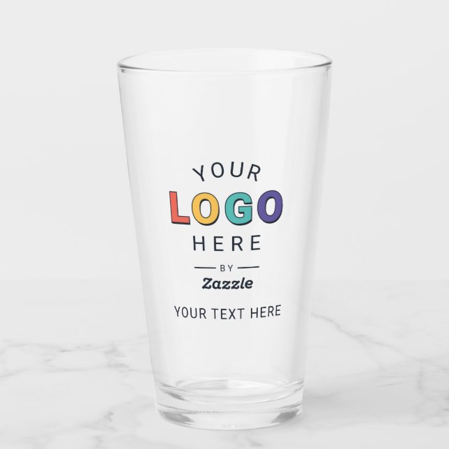 Verre Concevez votre propre logo de marque (Devant)