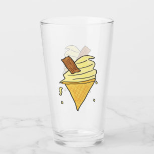 Verre Cône de crème glacée