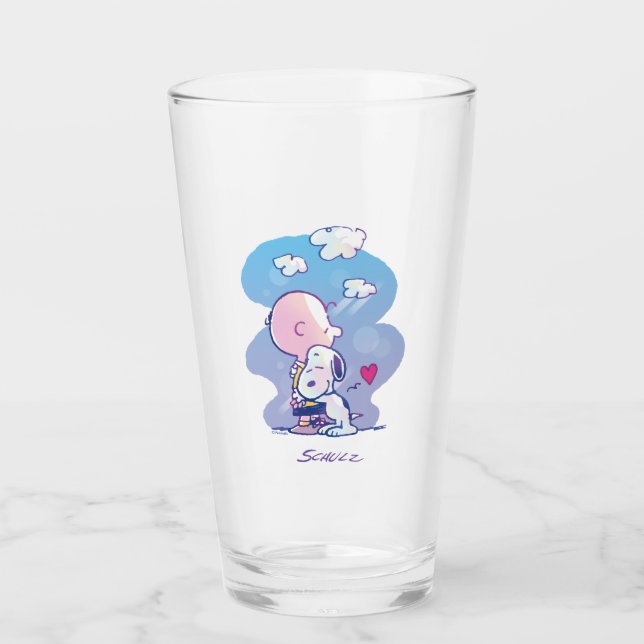 Verre Confort et sécurité | Charlie & Snoopy Hug (Devant)