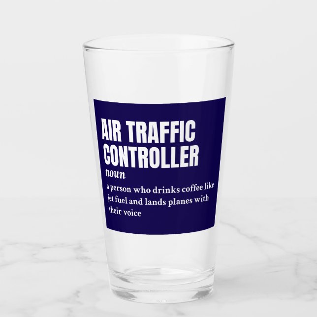 Verre Contrôleur de la circulation aérienne - Définition (Devant)