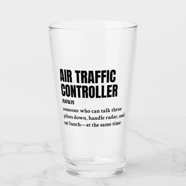 Verre Contrôleur de la circulation aérienne - Définition (Devant)
