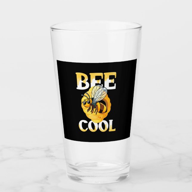 Verre Cool d'abeilles (Devant)