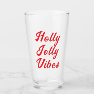 Verre Cool Funny Stylo moderne Joyeux Noël bière