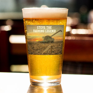 Verre Cool Personalized Farming Legend Combine Corn