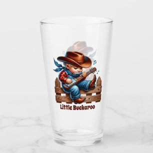 Verre Cool petit buckaroo ajouter texte cowboy garçons