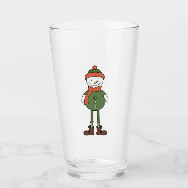 Verre Cool Snowman (Devant)
