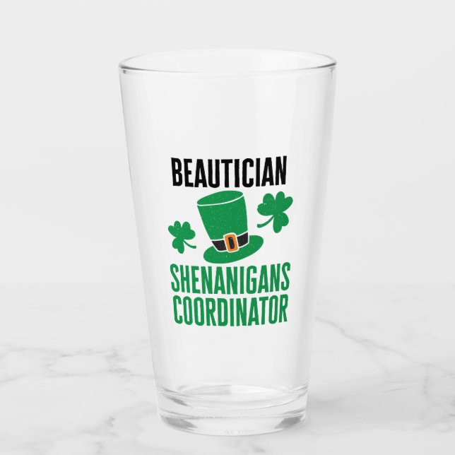 Verre Coordinateur de la Shenanigans de Beauticien (Devant)