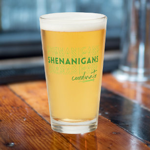 Verre Coordonnateur des shenanigans de la Saint Patrick