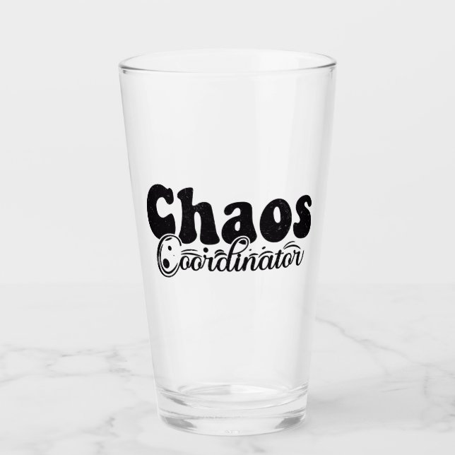 Verre coordonnateur du chaos (Devant)