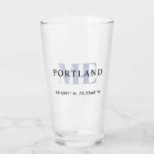 Coordonnées de la ville vintage de latitude rustiq