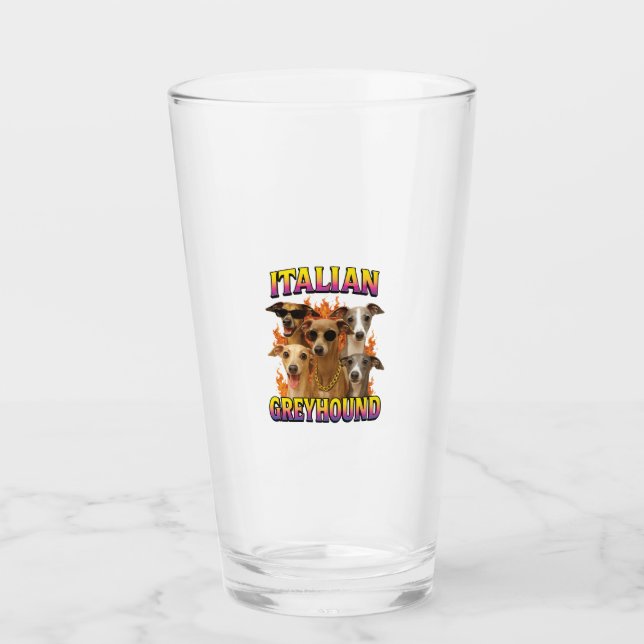 Verre Copie de Lévrier Italien (Devant)