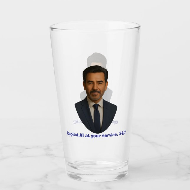 Verre Copilot.AI à votre service, 24h/24 et 7j/7. (Devant)
