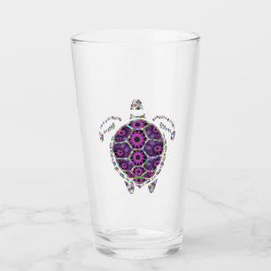 Verre Coquille de tortue violette