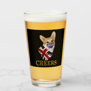 VERRE CORGI CHEERS