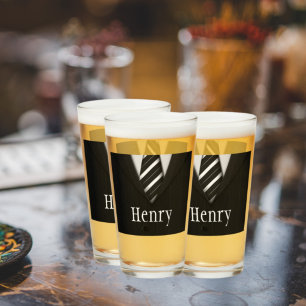 Verre Costume de Groomsmen personnalisé