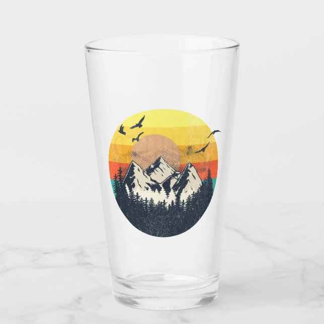 Verre Coucher de soleil (Devant)