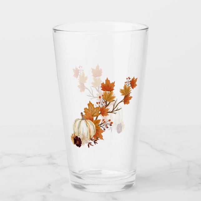 Verre Couleurs d'automne (Devant)
