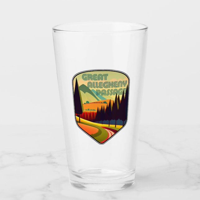 Verre Couleurs de passage Allegheny (Devant)