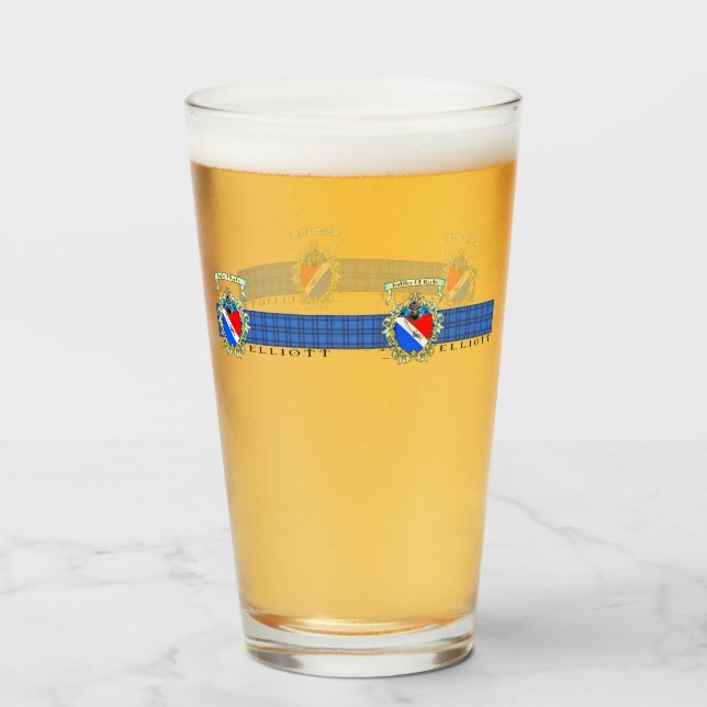 Verre Coupe Elliott Glass (Devant (rempli))