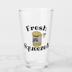 Verre Coupe Fraîche Squeezed Funny Lemonade