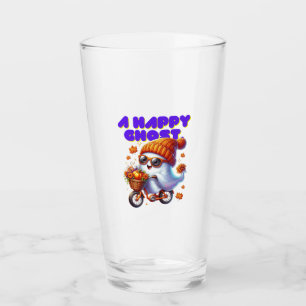Verre Coupe Halloween Boo Ghost Milk Tea Glass