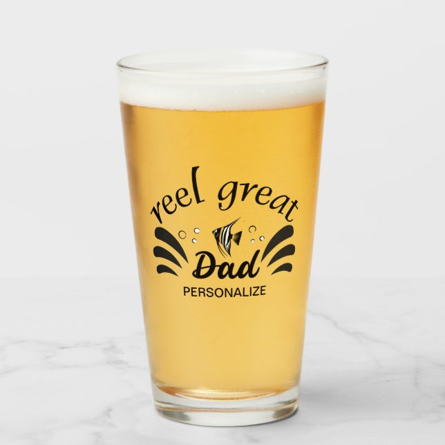Verre Coupe Reel Great Dad Glass (Devant (rempli))
