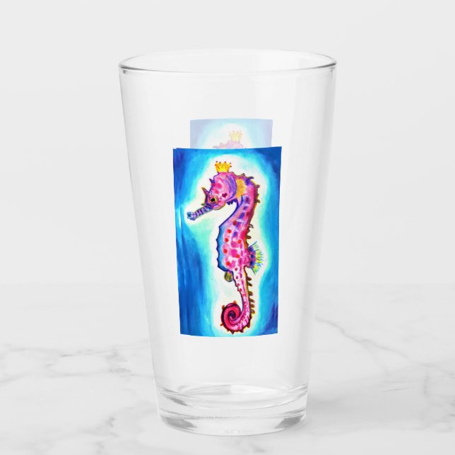 Verre Coupe Seahorse Glass (Devant)