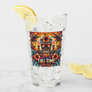 Verre Coupe Tiki Time Glass