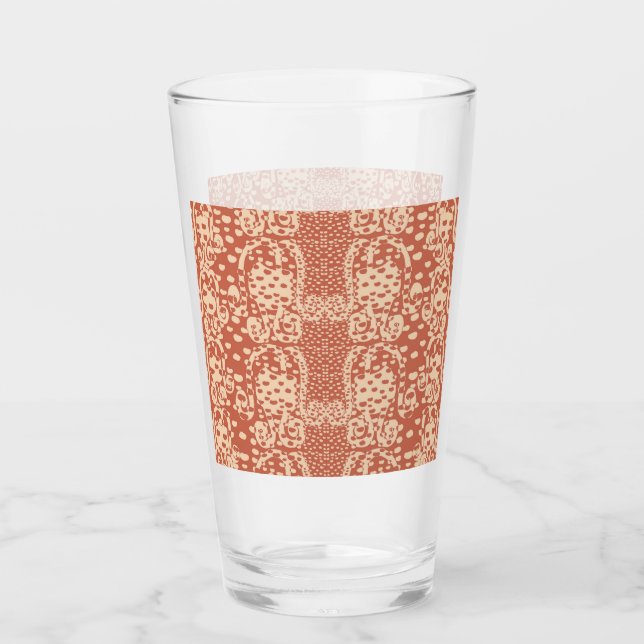 Verre Coupes de fleurs de bulbes de rose (Devant)