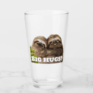 Verre Couple de paresseux
