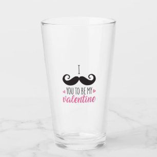Verre Couple Don You To Be My Valentine