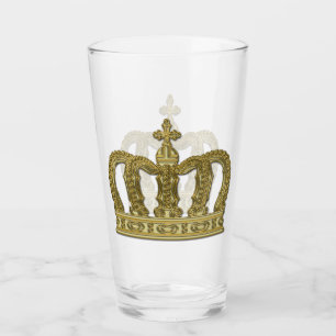 Verre Couronne d'or - luxe royal 2