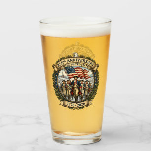 Verre Couronne du patrimoine révolutionnaire du 250e ann