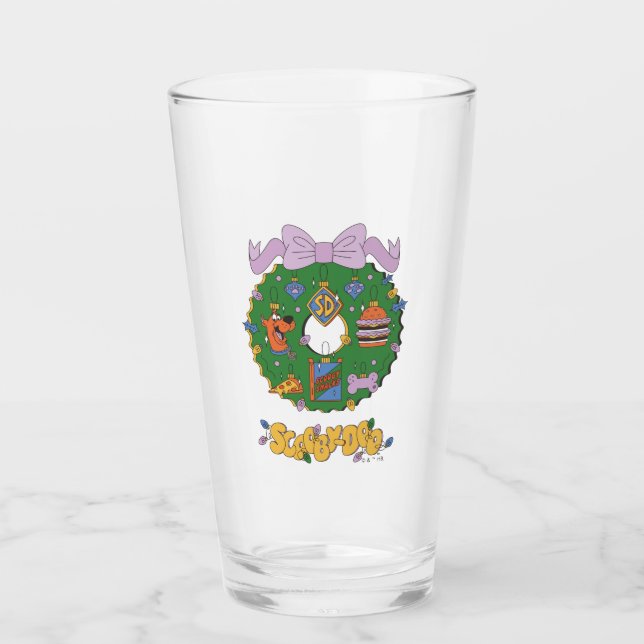 Verre Couronne graphique de snack de vacances de Scooby- (Devant)