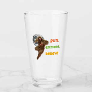 Verre Course d'aventure Sasquatch Believe Design