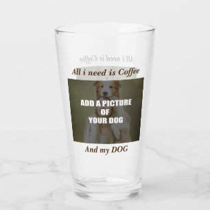 Verre Coussin Coffee et mon Chien