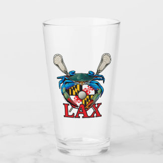 Verre Crabe bleu Maryland LAX Crest