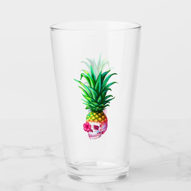 Verre Crâne d'ananas (Devant)