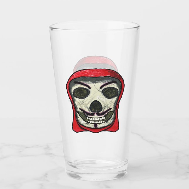 Verre Crâne de pirate anonyme (Devant)