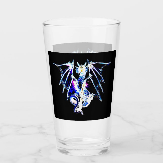 Verre Créature mythique épique dragon fantaisie bête de  (Devant)