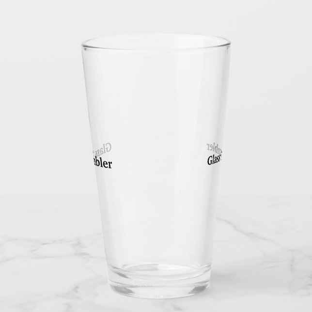 Verre Créez le Vôtre (Gauche)