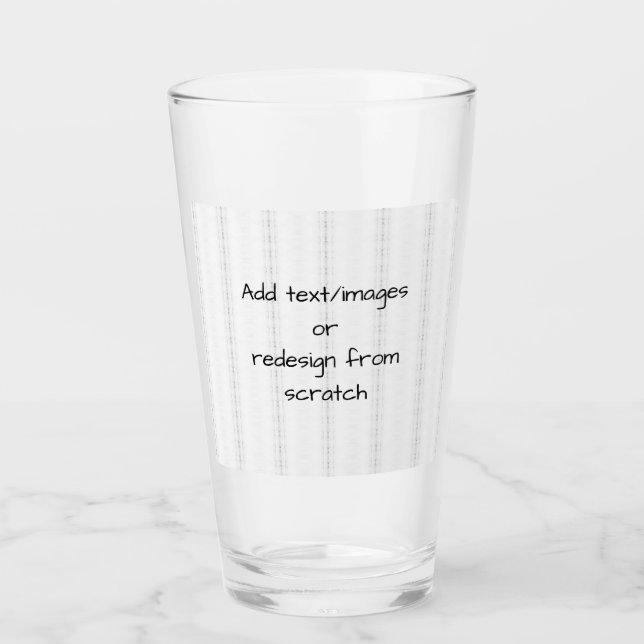 Verre Créez votre propre (Devant)