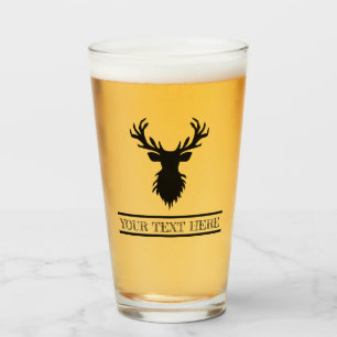 Verre Créez votre propre bière de chasseur de cerfs