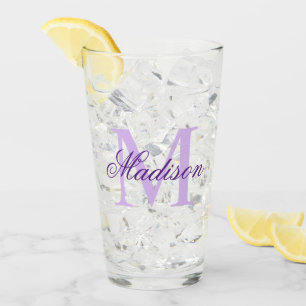 Verre Créez Votre Propre Monogramme Personnalisé Et Nomm